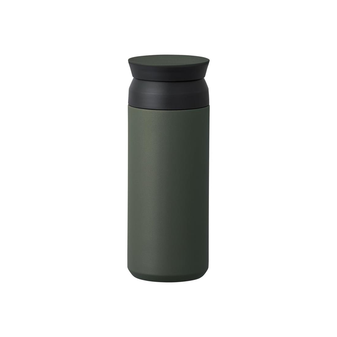 KINTO(キントー) トラベ ルタンブラー 500ml ア ッシュグリ ーン 真空二重構造 保温保冷効果 20928
