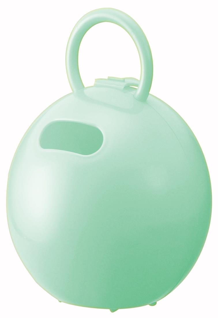 ライクイット (like-it) 収納ケース ポイッとボール 約幅16.3x奥16.3x高20.8cm ミ ントブルー 日本製 P..