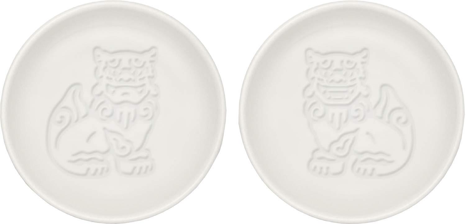 アルタ Artha 醤油皿 豆皿 小皿 シーサ ー 2枚セット 9cm 食洗器対応 電子レンジ対応 磁器 AR0604358