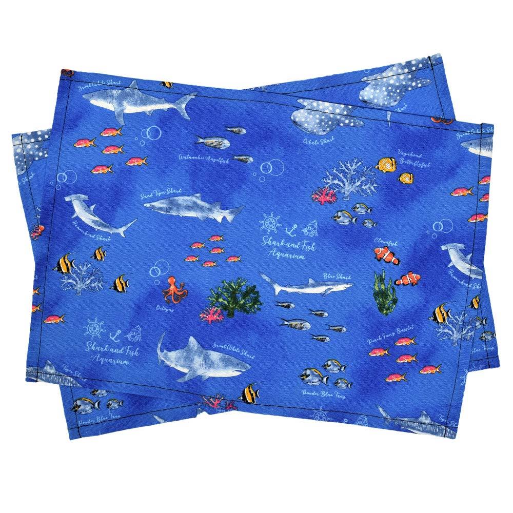 COLORFUL CANDY STYLE ランチョンマット 男の子 子供用 おしゃれ 布 給食 ランチョンマット スタンダード ブルーラグーン N3695700