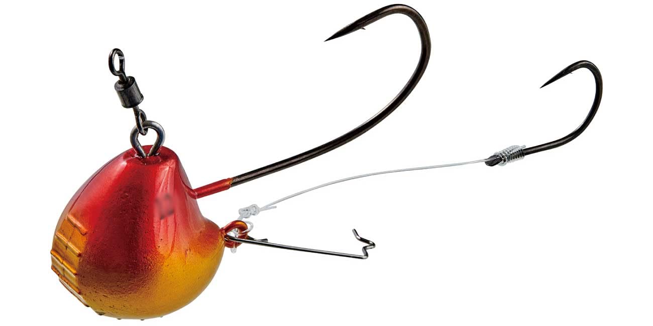 Gamakatsu(がまかつ) LUXXE 桜幻 鯛テンヤ 2 12号 #02 レッド/ゴールド