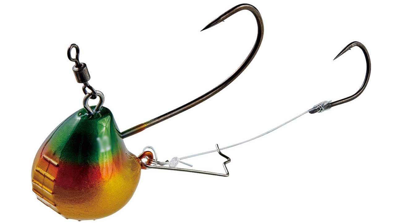 Gamakatsu(がまかつ) LUXXE 桜幻 鯛テンヤ 2 8号 #04 グリ ーン/ゴールド