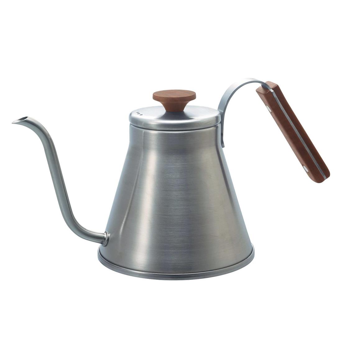 HARIO(ハリオ) V60 ドリップケトル・ウッド 実用容量800mL 直火/IH対応 シルバー プレゼント ギフト 贈り物 VKW-120-HSV