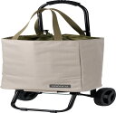 レップ(Rep) Cocoro(コ・コロ) ショッピングカート トート カートセット ベージュ 22L 荷物フック付き 折り畳み式 保冷 保温 エコバッグ 買い物 おしゃれ 可愛い シンプル 便利 コンパクト 軽量 キャンプ 運動会 花見 運動会 550724