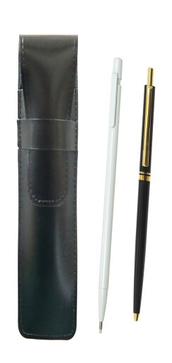 スリム牛革ペンケース黒 極細ノック式消しゴム 白とAP300昭和40年代復刻ノック式金属クリップシャープペンセット 黒 ASBER15W-AP300S-B スリム牛革ペンケース黒 極細ノック式消しゴム 白とAP300昭和40年代復刻ノック式金属クリップシャープペンセット 黒 ASBER15W-AP300S-B