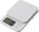 ドリテック(dretec) デジタルスケールブランジェ1kg ホワイト KS-629WT(3)