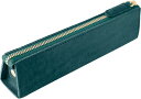 Slip-On ペンケース PB ファスナーペンケース M A-IPV-5801 ペトローリオ(藍)