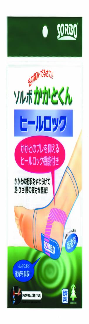 ソルボかかとくん 片足 ベージュ Lサイズ (x 1)