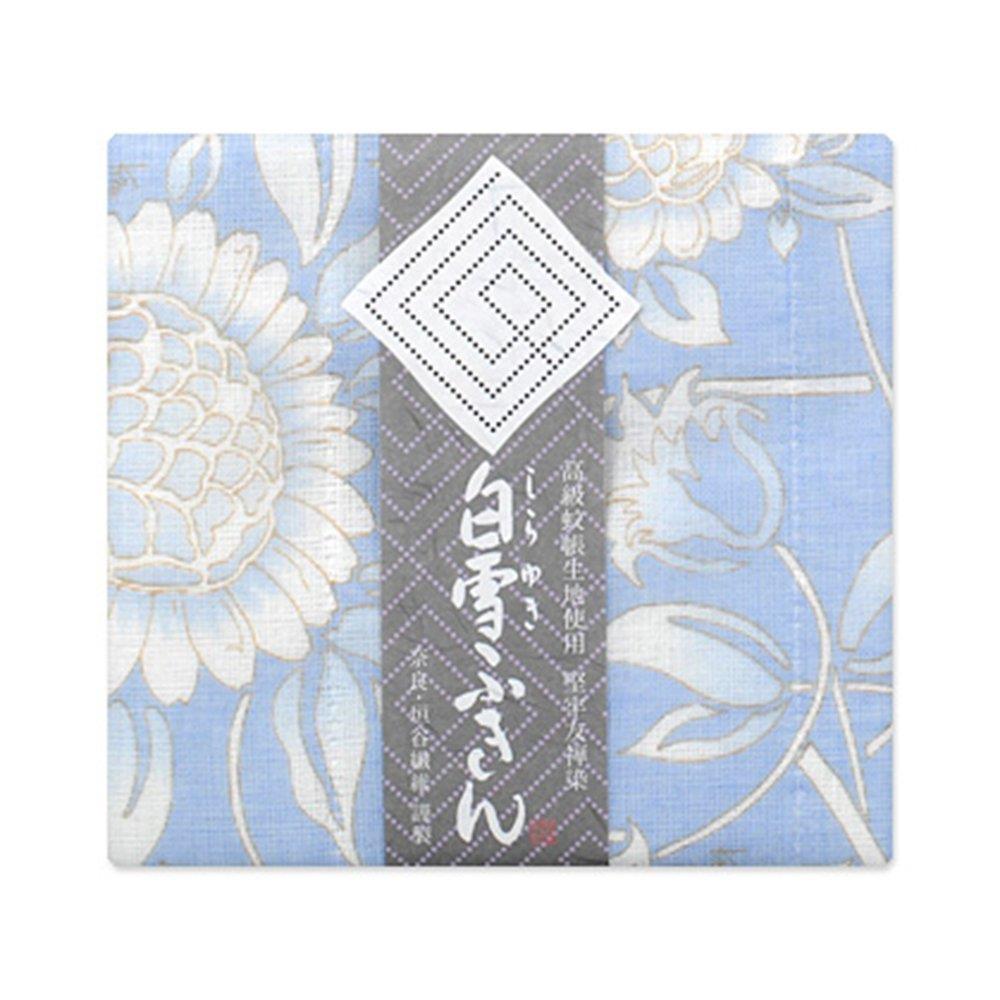 白雪ふきん 台ふきん スカイ 30x40cm 白雪友禅ふきん 向日葵