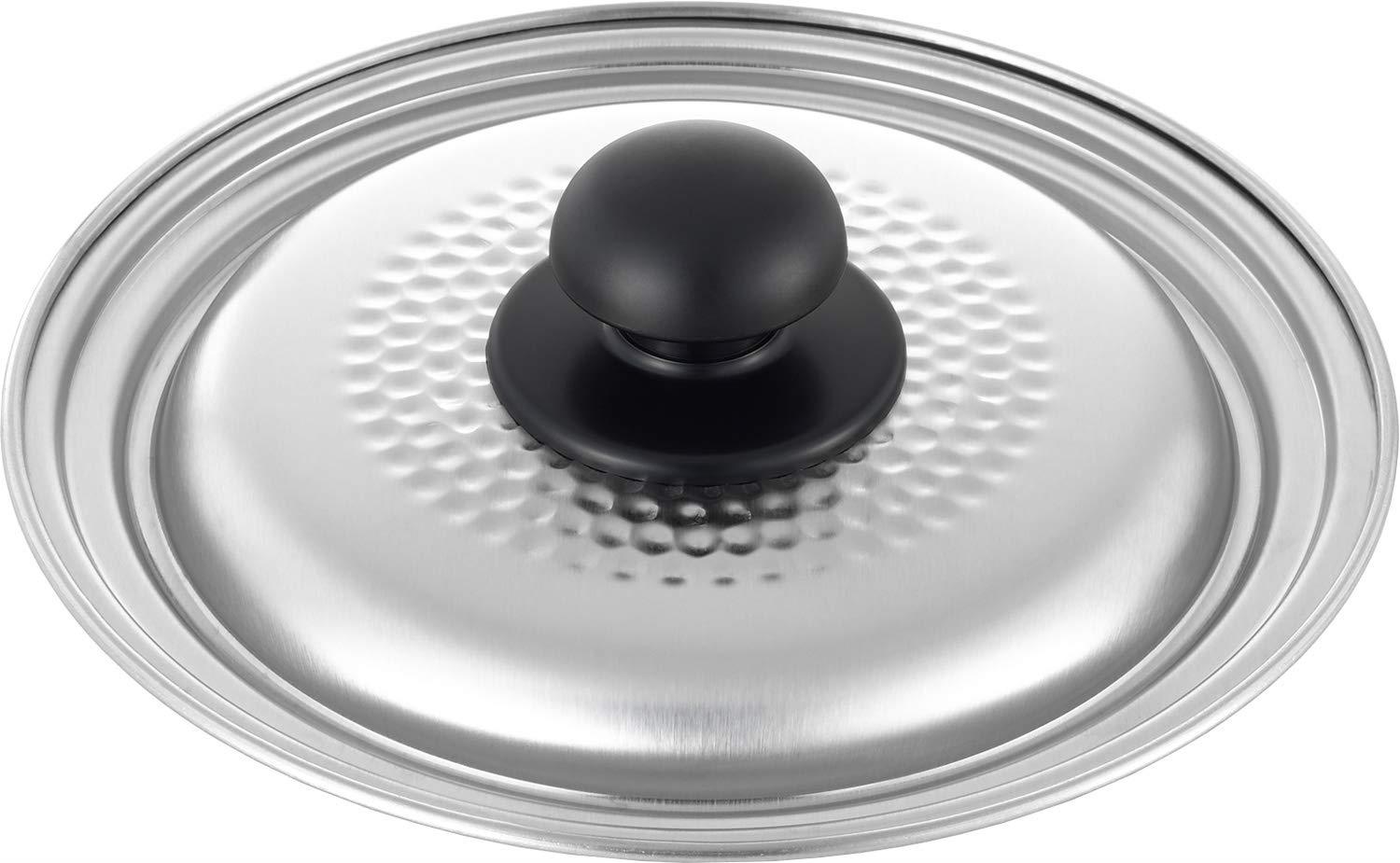 味壱 雪平鍋 兼用蓋 18cm・20cm SJ3119 日本製 シルバー