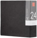 バッファロー BUFFALO CD&D V Dファイルケース ブックタイプ 24枚収納 ブラック BSCD01F24BK