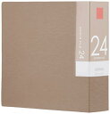 バッファロー BUFFALO CD&D V Dファイルケース ブックタイプ 24枚収納 ベージュ BSCD01F24BG