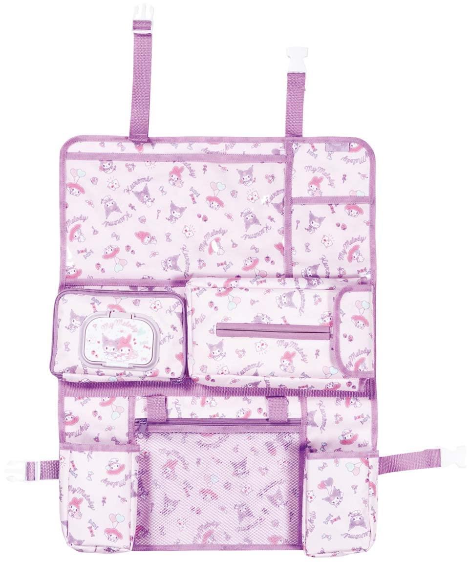 スケーター (skater) 車用 シートバックポケット マイメロディ クロミ カワイイ C SBP1-A