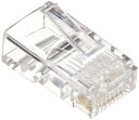 エレコム RJ45コネクタ ヨリ線仕様 10個入り LD-RJ45TY10(2)