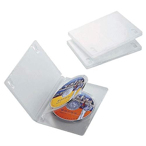 エレコム トールケース D V D BD 対応 標準サイズ 3枚収納 3個セット クリア CCD-D V D07CR