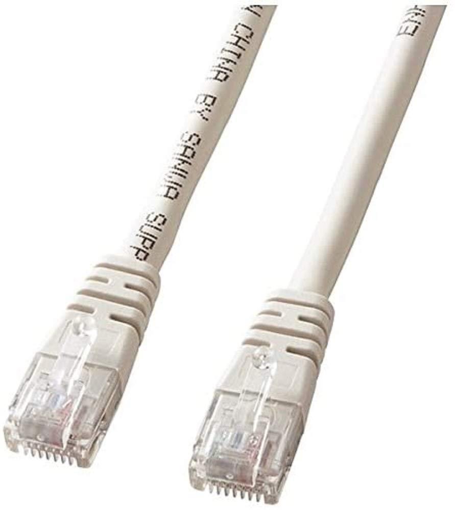 サンワサプライ エンハンスドカテゴリ5単線LANケーブル 5m ライトグレー KB-T5T-05N
