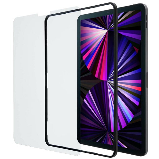 エレコム iPad Pro 11 第4世代 M2 2022 用/iPad Air5 Air4 第5世代 第4世代 ガラ スフィルム ガイドフレーム付 強化ガラ ス 指紋防止 TBWA21PMFLGGJ エレコム iPad Pro 11 第4世代 M2 2022 用/iPad Air5 Air4 第5世代 第4世代 ガラ スフィルム ガイドフレーム付 強化ガラ ス 指紋防止 TBWA21PMFLGGJ