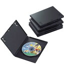 エレコム トールケース D V D BD 対応 標準サイズ 1枚収納 5個セット CCD-D V D02BK