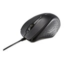 バッファロー BUFFALO 有線IRLEDマウス 3ボタン ブラック BS MRU21BK