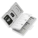 エレコム メモリ カードケース SD ケース プラ スチック SD6枚 + microSD6枚収納 ホワイト CMC-SDCPP12WH
