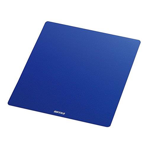 バッファロー iBUFFALO マウスパッド メタル調 ブルー BSPD10BL