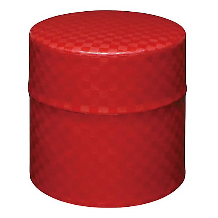 ヤマコー ヤマコー 茶筒 茶缶 てまひま工房 ぽッ・かん モダン市松 赤 S 日本製 おしゃれ 可愛い 茶葉 お茶 紅茶 コーヒー 収納ケース 保存容器 78342