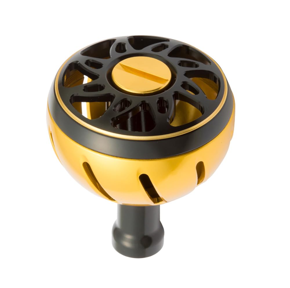SLPWO RKS ダイワ(DAIWA) slpワークス(Daiwa Slp Works) ハンドルノ ブ SLPW アルミラウンドノ ブ M 電動・両軸リ ール共用 ゴールド