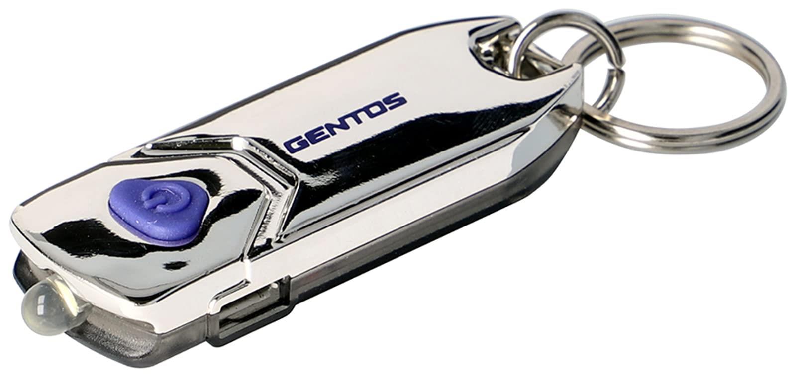 GENTOS(ジェントス) LED キーライト USB充電式 【明るさ30ルーメン/実用点灯1.5時間】 専用充電池使用 ..