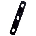 エーモン(amon) 取付金具 黒 穴径10mm 25×148mm G242