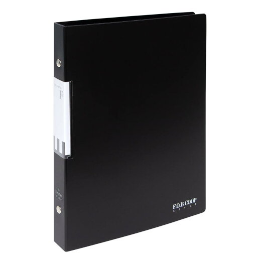 キョクトウ・アソシエイツ バイ ンダー FOBCOOP 20穴 A5 黒 LN42K キョクトウ・アソシエイツ バイ ンダー FOBCOOP 20穴 A5 黒 LN42K
