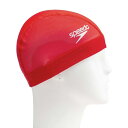 Speedo(スピード) スイムキャップ Logo Mesh Cap ロゴメッシュキャップ 水泳 ユニセ ックス SE12050 レッド L