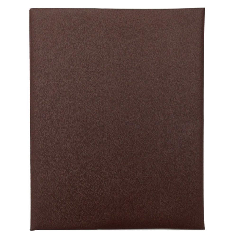 コンサイス ブックカバー 皮革調 No.13 PC版 茶 324829