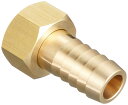 カクダイ ナットつきホースニップル 613-36-1/2×16.0