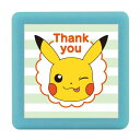こどものかお スタンプ ポケットモンスターミニポンスタンプ ピカチュウ/Thank you/インクカ ラー:オレンジ 2882-029