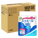 エリエール トイレットペーパー 1.5倍巻き 82.5m×32ロール(8ロール×4パック) シングル パルプ100% リラックス感のある香り 【ハーフケース】【EC限定ケース入数】(3)