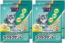 新東北化学工業 猫砂 フォーキャットラクラクサンド 4L×4個 (ケース販売)(4)
