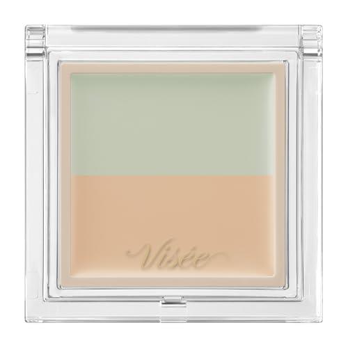 Visee(ヴィセ) ヴィセ カ ラーデュオ トリック コンシーラー 06 グリ ーントリック (ライトベージュ) コンシーラー 赤み カバー コンパクト 緑 マルチカ ラー 2.5g