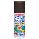 ニッペ ペンキ ス プレー アクリルラッカース プレー 400ml チ ョコレート ラッカー つやあり 屋外 日本製 4976124271847
