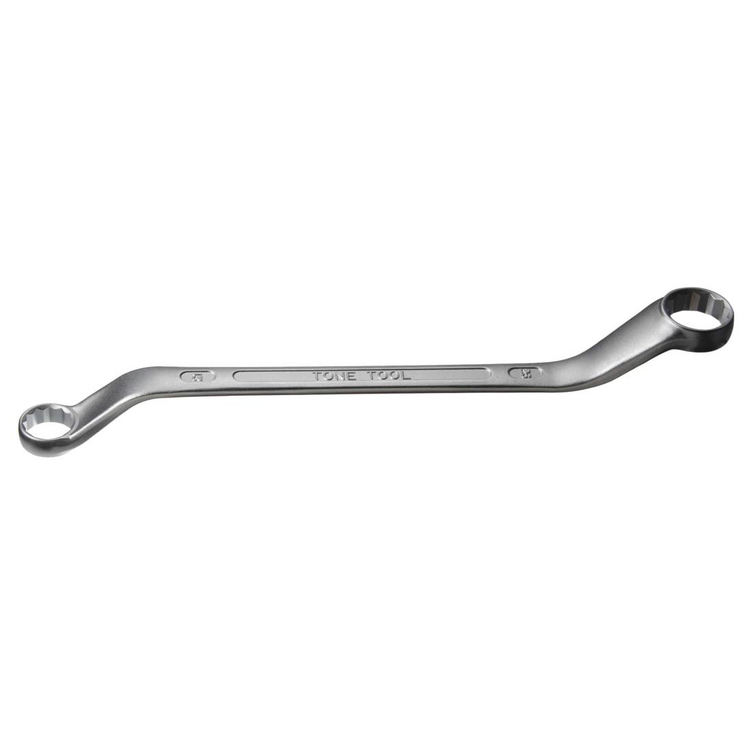 トネ(TONE) ロングめがねレンチ(45°) HPM45-2126 二面幅21×26mm