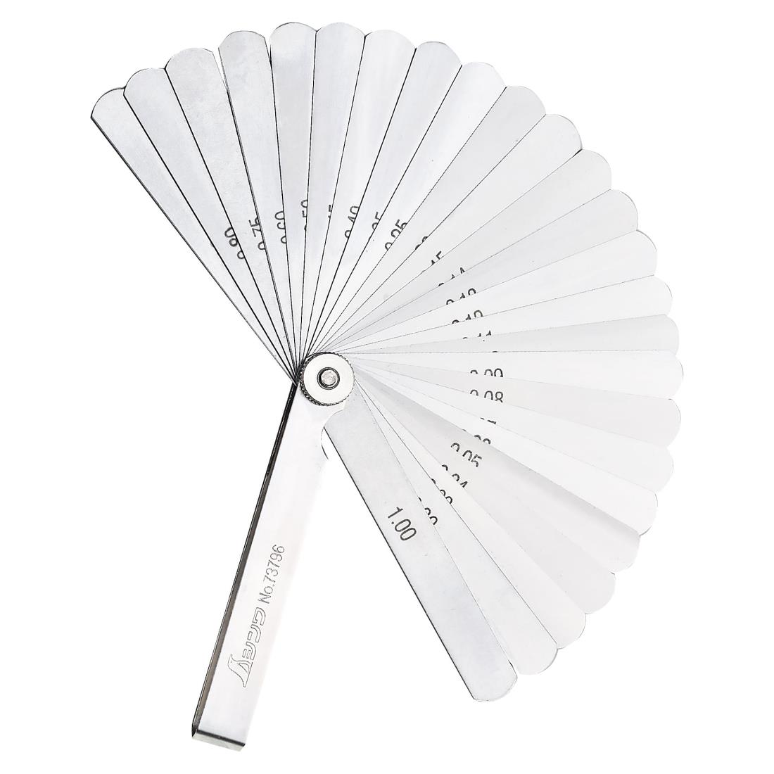 シンワ測定(Shinwa Sokutei) シックネスゲージ E 100mm 25枚組 73796