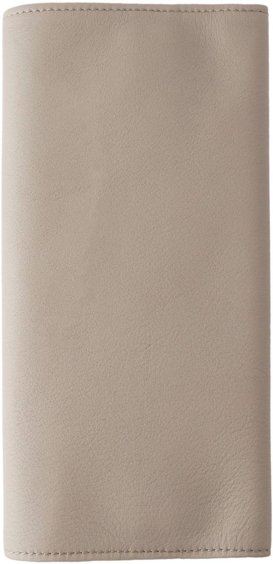 スリップオン(SLIP-ON) フリ ータイプ文庫判ブックカバー OSL ソフトレザー 革 グレージュ OSL-3201-GGE