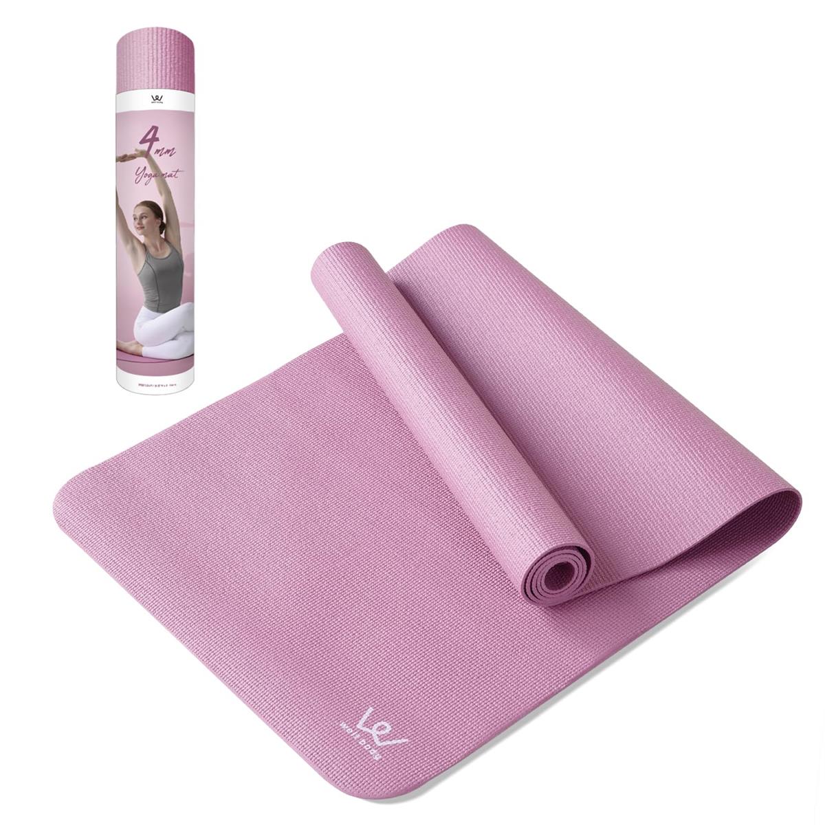 アルインコ(ALINCO) ヨガマット 4mm 筋トレ トレーニング ストレッチ ヨガ WBF604P