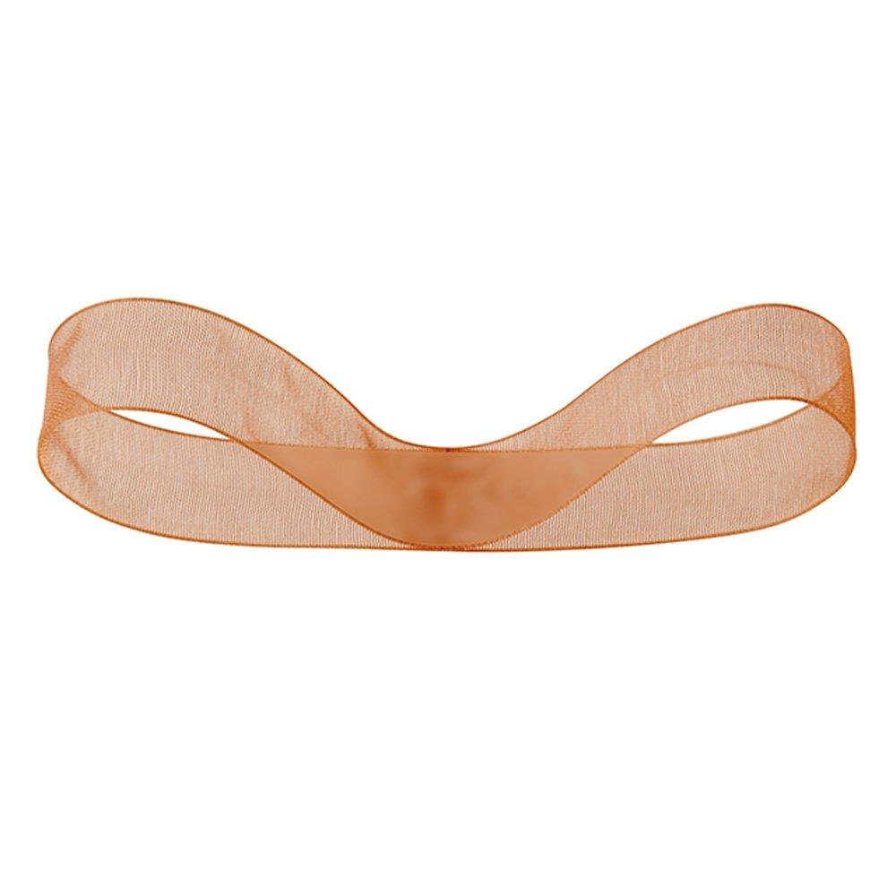 オーガ ンジーリボン ブラウン 15mm幅×30m巻 OR1509