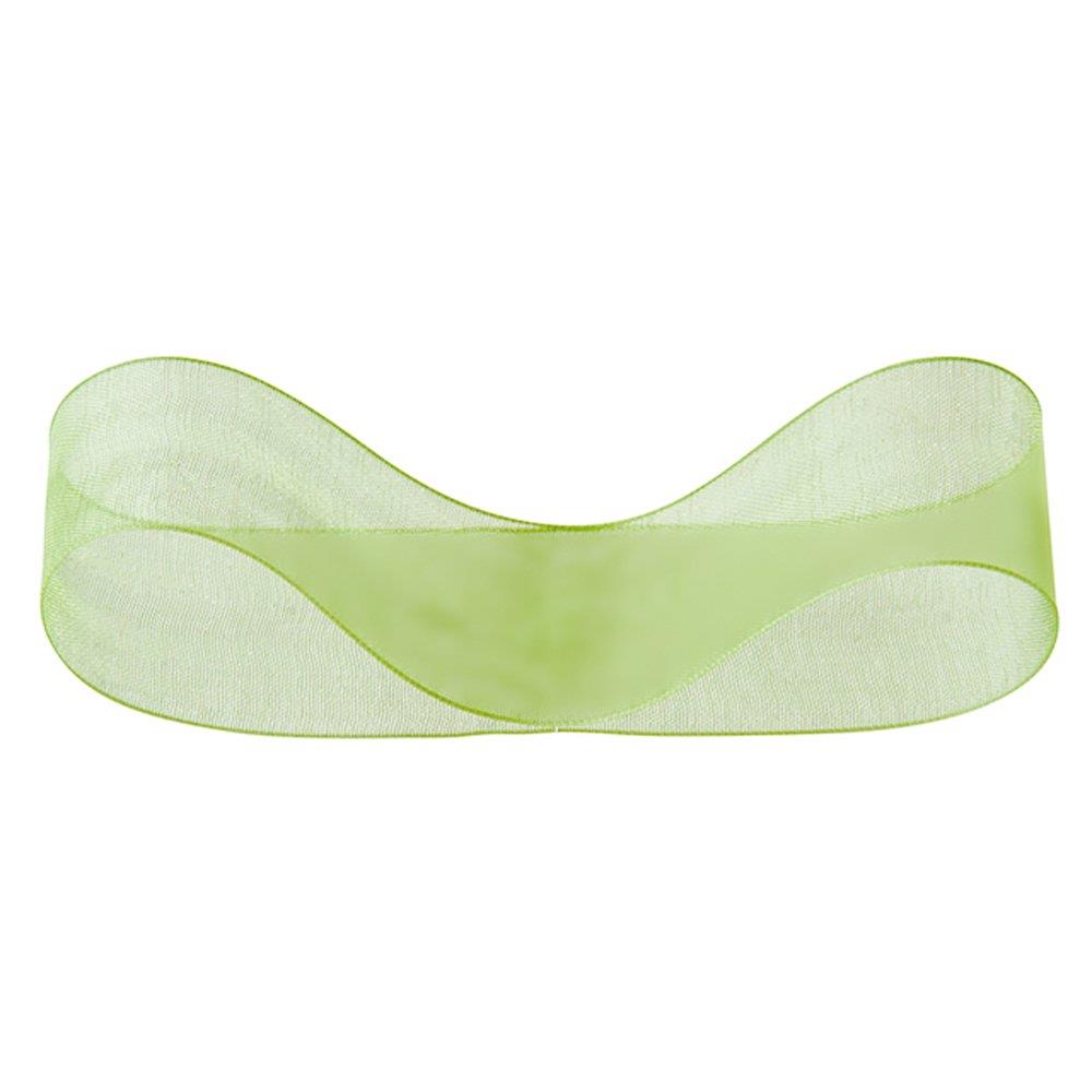 オーガ ンジーリボン グリ ーン 25mm幅×30m巻 OR2505