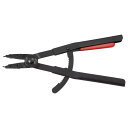 トネ(TONE) スナップリングプライヤ(ストレートタイプ・穴用) SRPH-400 レッド 85〜170mm