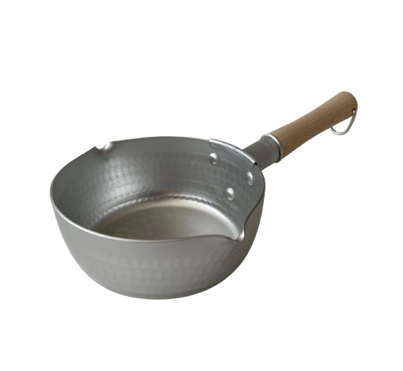 谷口金属 雪平鍋 ガ ス火専用 14cm 0.7L 日本製 軽量 煮物 味噌汁 和の職人