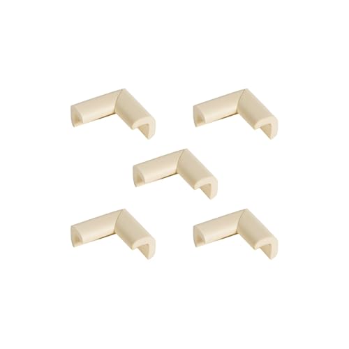 カーボーイ(Car boy) 安心クッションコーナー用極細 5個セット アイボリ ー 壁 家具 倉庫 保護