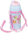 象印マホービン(ZOJIRUSHI) 水筒 ステンレス クール キッズ スポーツ ボトル 2 WAY ストロー & コップ タイプ 600ml ア クアブルー SC-ZT60-AZ
