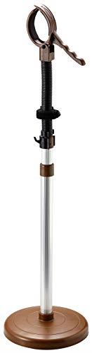 旭電機化成(Asahi Denki Kasei) ドライヤースタンド ブラウン 約直径18×高さ65.5~98.5cm ADR-100