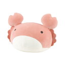 りぶはあと ボルスタークッション マシュマロア クアミエ カニ (全長約22cm) ぬいぐるみ ふわふわ 18207-20